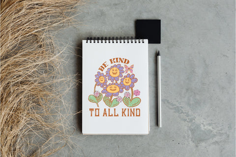 Retro Flower Quote Sublimation Sublimation Jagonath Roy 