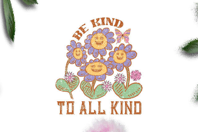 Retro Flower Quote Sublimation Sublimation Jagonath Roy 