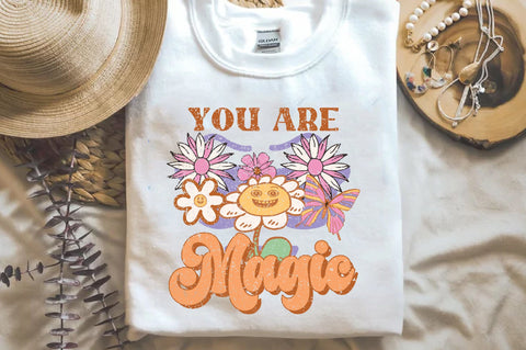 Retro Flowers Quote Sublimation Sublimation Jagonath Roy 