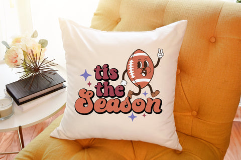 Retro Football Cartoon PNG Sublimation Sublimation designartist 