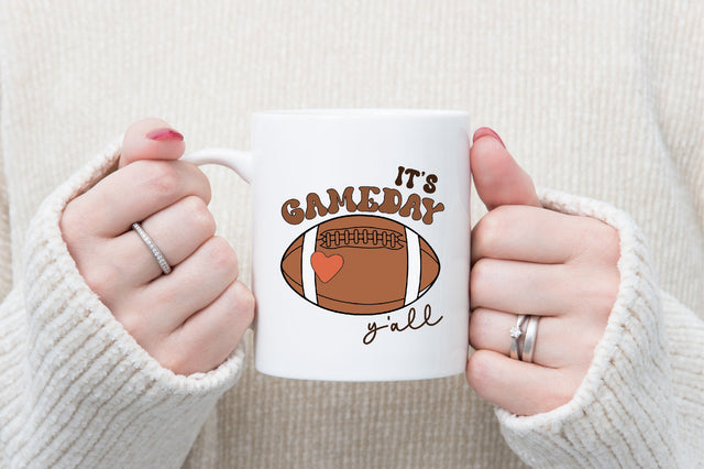 Retro Football Game Day PNG Sublimation Sublimation SVGista 