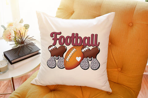 Retro Football Mom PNG Sublimation Sublimation designartist 