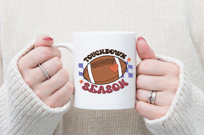 Retro Football PNG Sublimation Sublimation SVGista 