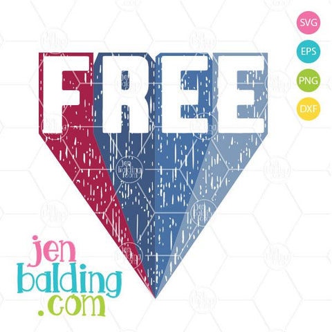 Retro Free 4th of July SVG SVG Ikonart Design Shop 