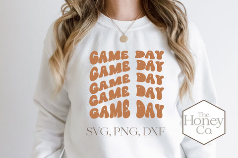 Retro Game Day SVG Sublimation Sport Summer Cut Files SVG The Honey Company 