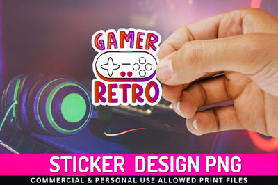 Retro gamer Sublimation PNG Sublimation Regulrcrative 