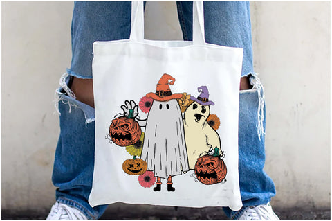 Retro Ghost Flower Sublimation Sublimation Jagonath Roy 