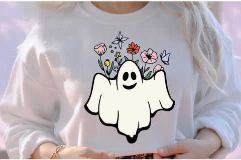 Retro Ghost Halloween Sublimation Bundle Sublimation Creativeart88 