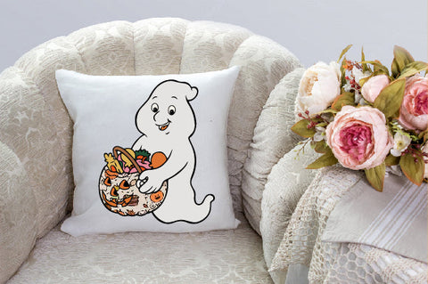 Retro Ghost Halloween Sublimation Bundle Sublimation Creativeart88 