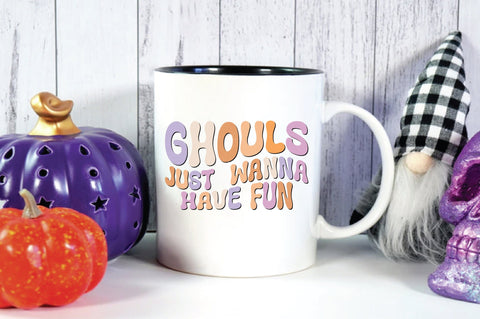 Retro Ghouls Just Wanna Have Fun Sublimation Sublimation Creativeart88 