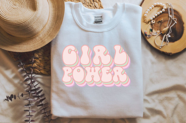 Retro Girl Power SVG SVG SVGista 