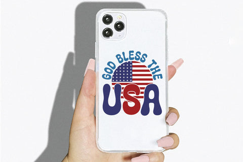 Retro God Bless The Usa Sublimation Creativeart88 