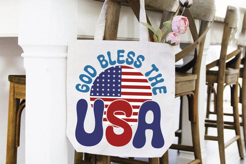 Retro God Bless The Usa Sublimation Creativeart88 