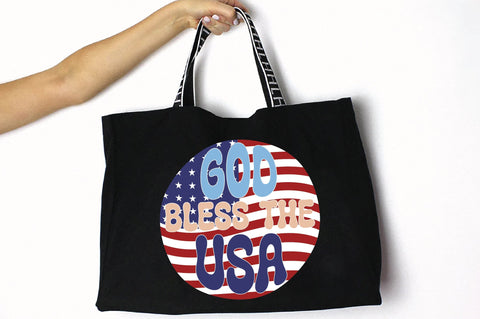 Retro God Bless The Usa Vol-1 Sublimation Creativeart88 