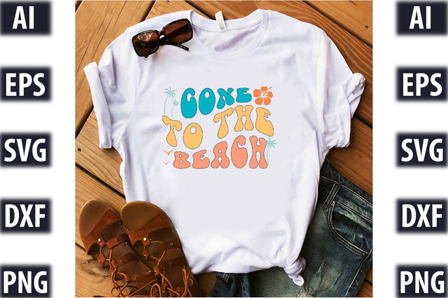 Retro Gone to the beach SVG SVG SVGista 