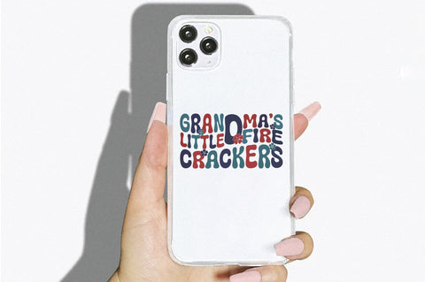 Retro Grandma’s Little Firecrackers Sublimation Creativeart88 