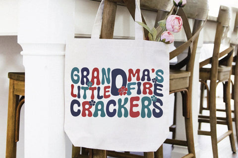 Retro Grandma’s Little Firecrackers Sublimation Creativeart88 