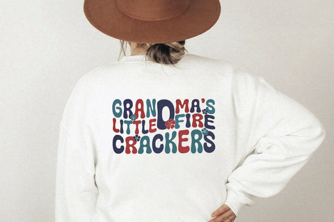 Retro Grandma’s Little Firecrackers Sublimation Creativeart88 