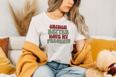 Retro Grinch Better Have My Presents SVG Design SVG SVGista 