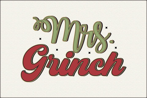 Retro Grinch Christmas Sublimation Bundle SVG Rupkotha 