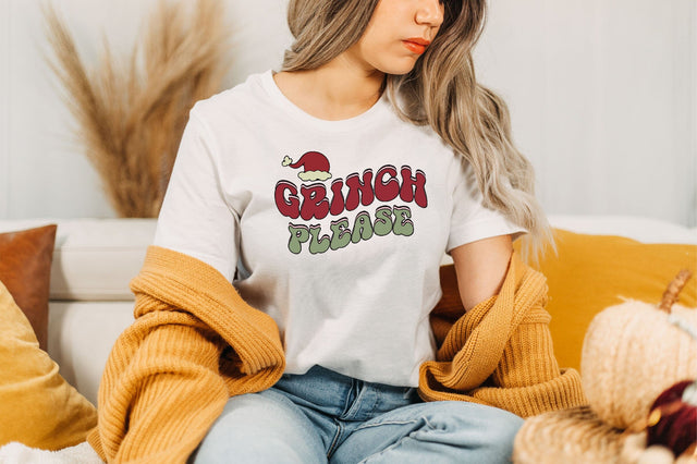 Retro Grinch Please SVG SVGista 