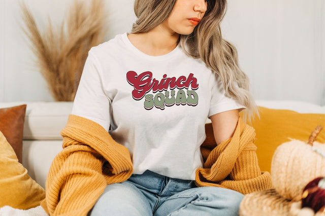 Retro Grinch Squad Design SVG SVGista 