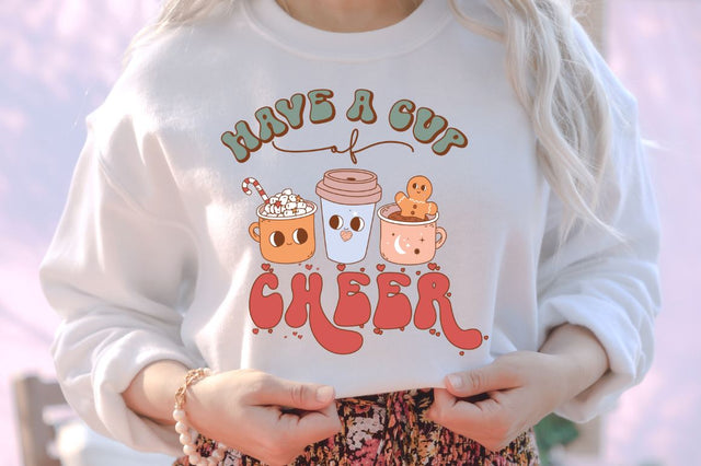 Retro Groovy Christmas SVG Bundle SVG DESIGNISTIC 