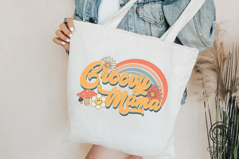 Retro Groovy Mama Png Sublimation Sublimation Owlsome.Designs 