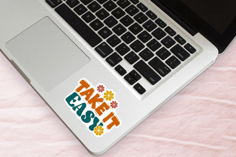 Retro Groovy Stickers Bundle Sublimation Regulrcrative 