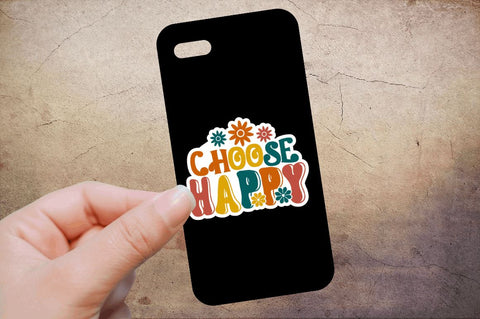 Retro Groovy Stickers Bundle Sublimation Regulrcrative 