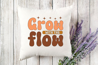 Retro Grow with the flow svg SVG SVGista 