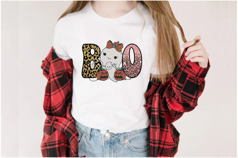 Retro Halloween Ghost Sublimation Bundle Sublimation Jagonath Roy 