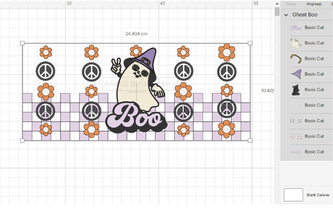 Retro Halloween Libbey Beer Can Glass Wrap SVG Cut File SVG OrangeBrushStudio 