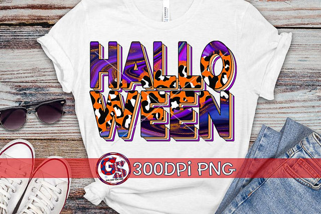 Retro Halloween PNG for Sublimation Sublimation Greedy Stitches 