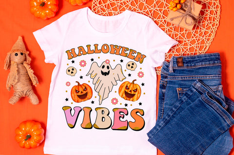 Retro Halloween Sublimation, 25 PNG Files SVG Shetara Begum 