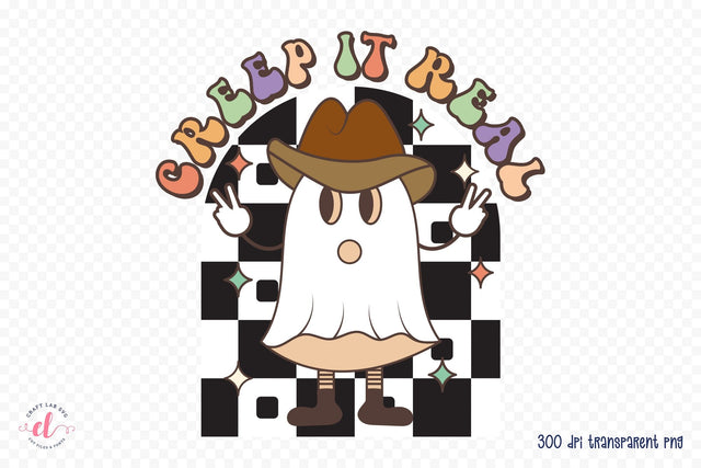 Retro Halloween Sublimation | Creep It Real Sublimation CraftLabSVG 