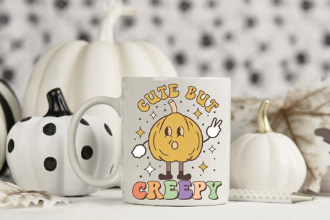 Retro Halloween Sublimation | Cute But Creepy Sublimation CraftLabSVG 