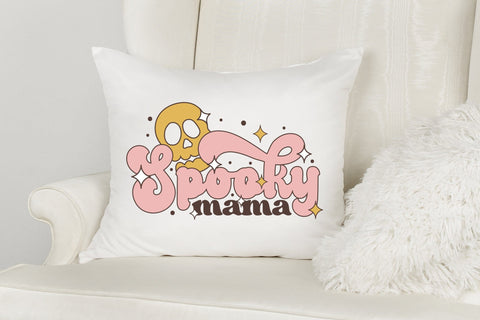 Retro Halloween Sublimation, Spooky Mama PNG Sublimation CraftLabSVG 