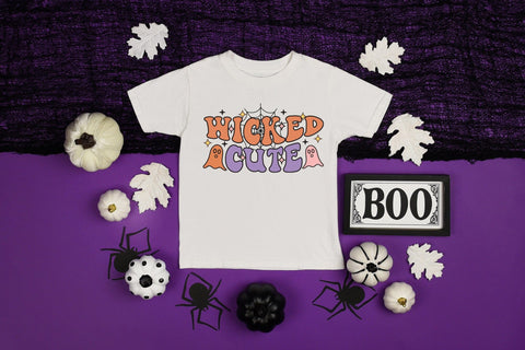 Retro Halloween Sublimation, Wicked Cute PNG Sublimation CraftLabSVG 