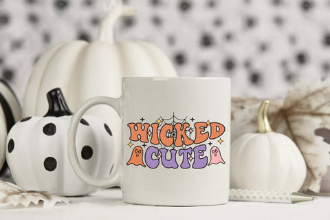 Retro Halloween Sublimation, Wicked Cute PNG Sublimation CraftLabSVG 