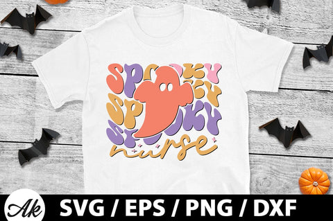 Retro Halloween SVG Bundle SVG akazaddesign 