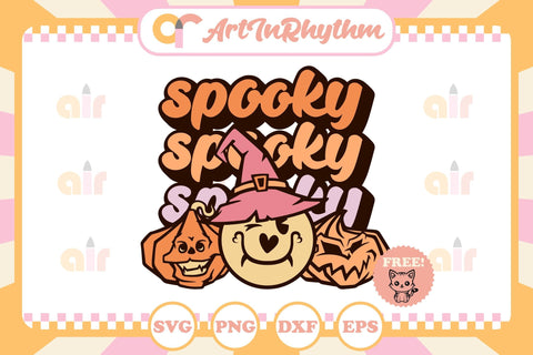 Retro Halloween SVG bundle SVG Artinrhythm shop 