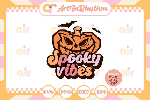 Retro Halloween SVG bundle SVG Artinrhythm shop 