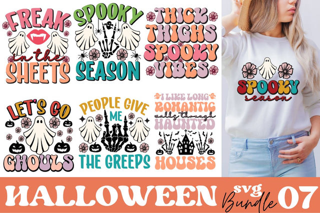 Retro Halloween SVG Bundle SVG DESIGNISTIC 