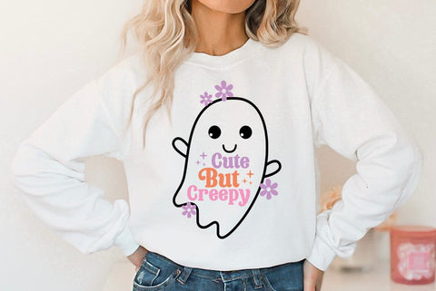 Retro halloween SVG Design, Cute but creepy SVG FiveStarCrafting 