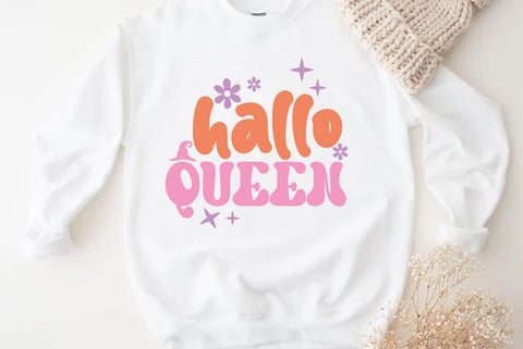 Retro halloween SVG Design, Hallo queen SVG FiveStarCrafting 