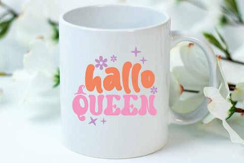 Retro halloween SVG Design, Hallo queen SVG FiveStarCrafting 