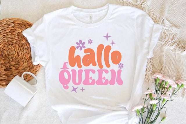 Retro halloween SVG Design, Hallo queen SVG FiveStarCrafting 