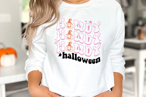 Retro halloween SVG Design, Howdy halloween SVG FiveStarCrafting 