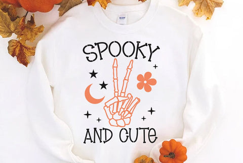 Retro halloween SVG Design, Spooky and cute SVG FiveStarCrafting 